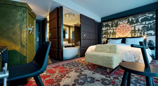 Двухместный номер Deluxe Kameha Grand Zurich, Autograph Collection