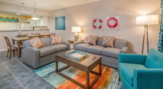 Одноместный номер Standard с балконом Holiday Inn Club Vacations Panama City Beach Resort