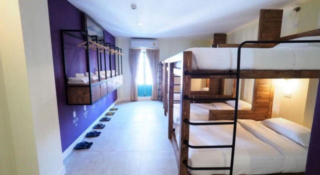 Четырёхместный номер Standard Siri Poshtel Bangkok
