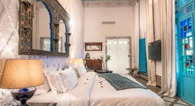 Номер Deluxe Riad Maison Bleue and Spa