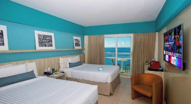 Четырёхместный номер Standard seafront Monte Pascoal Praia Hotel Salvador