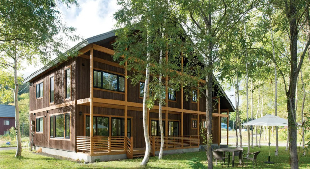 Кровать в общем номере Country Resort Niseko