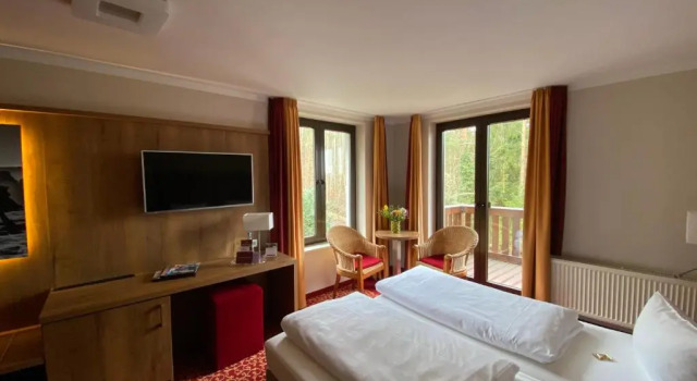 Двухместный номер Standard с балконом Parkhotel Margaretenhof