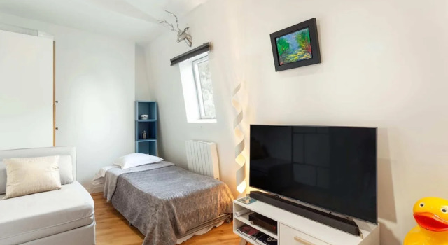 Large Studio in the Heart of Paris, for 4 People, Забронировать Апартаменты/квартира Апартаменты Парижа, рядом с Курон, Апартаменты/квартира