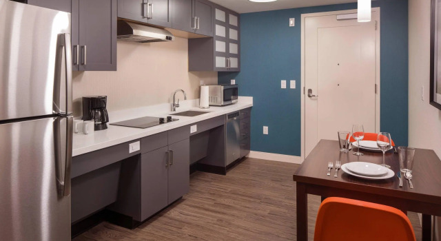 Двухместный люкс c 1 комнатой Residence Inn Washington Capitol Hill/Navy Yard