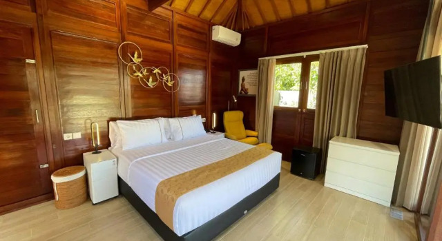 The Valerian Villa Ubud, Rezervovat Vila Chaty v Bali, Chalupa