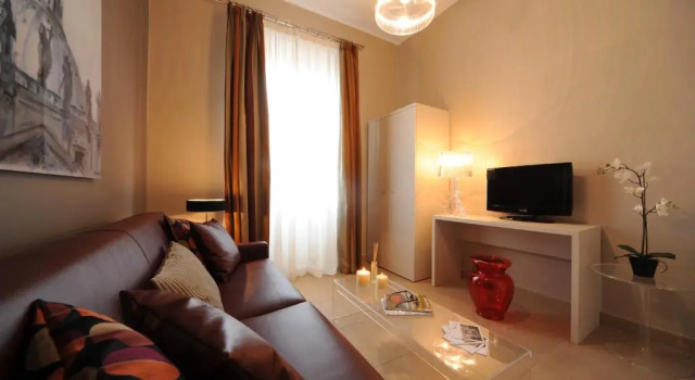 Двухместные апартаменты c 1 комнатой Trianon Borgo Pio Aparthotel