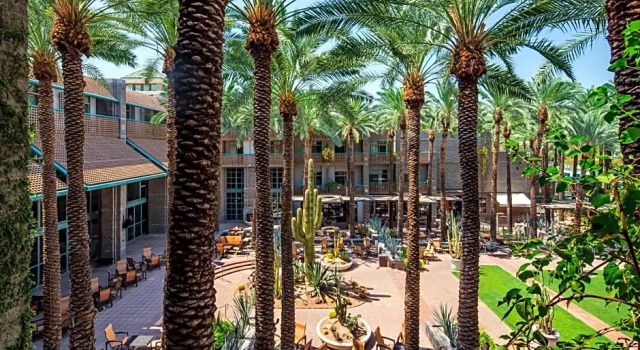 Номер с видом на внутренний двор Grand Hyatt Scottsdale Resort