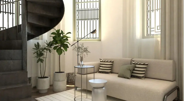 Suite 2 sypialnie z widokiem na miasto Rua Augusta