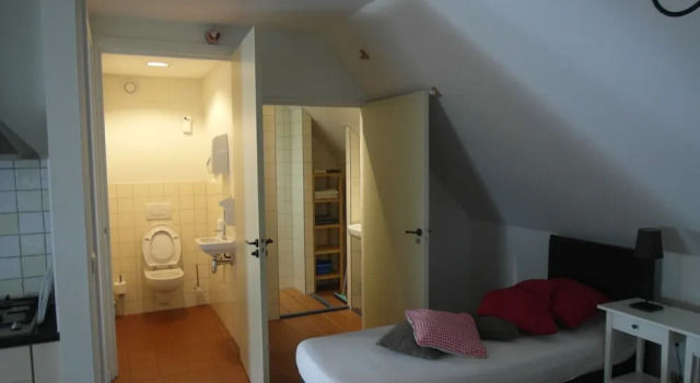 Трёхместный номер Standard с видом на сад B&B De Pepper