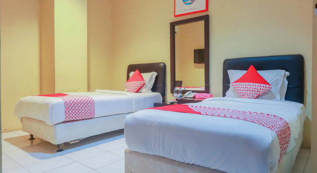 Двухместный люкс OYO Flagship 3563 New Mg Hotel