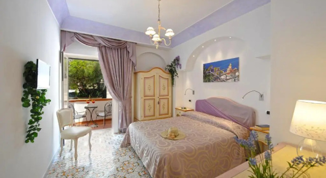 Двухместный номер Standard с балконом и с частичным видом на море Hotel La Conchiglia