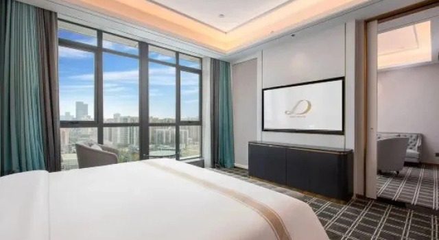 Двухместный люкс Deluxe Xana Deluxe Hotel Foshan Kingbuy Center-佛山南海金铂中心希岸Deluxe酒店