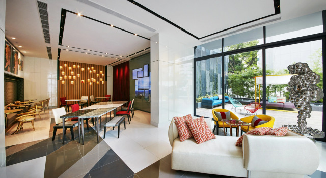 Номер Standard Oakwood Studios Singapore