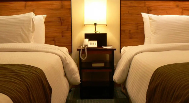 Lüks çift kişilik oda Boracay Sands Hotel