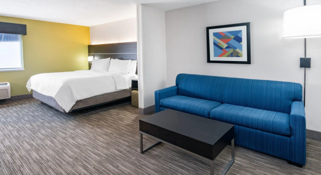 Люкс Deluxe Holiday Inn Express Hotel & Suites Albuquerque - North Balloon Fiesta Park by IHG