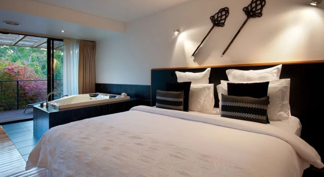 Springs Spa Villa, Buchen Sie Resort Hepburn Springs 