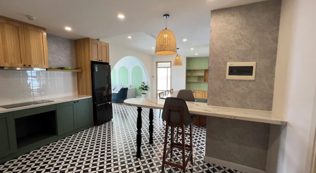 Апартаменты с 3 комнатами с балконом Apartment Thien Kim 2