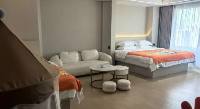 Семейный люкс Beihai Qiaogang Wozhiwo Garden Hotel