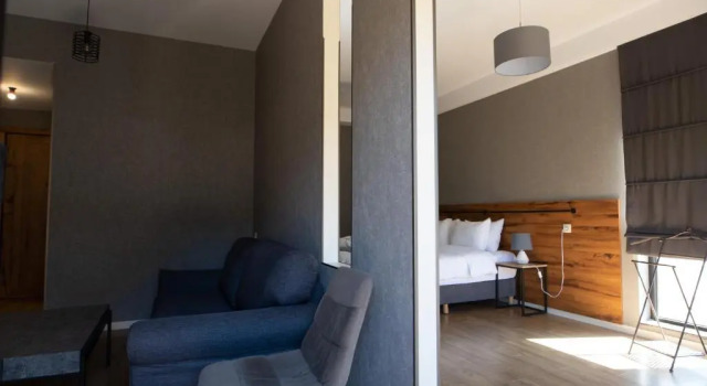 Номер Deluxe с видом на горы Hotel Stancia Kazbegi - City Center