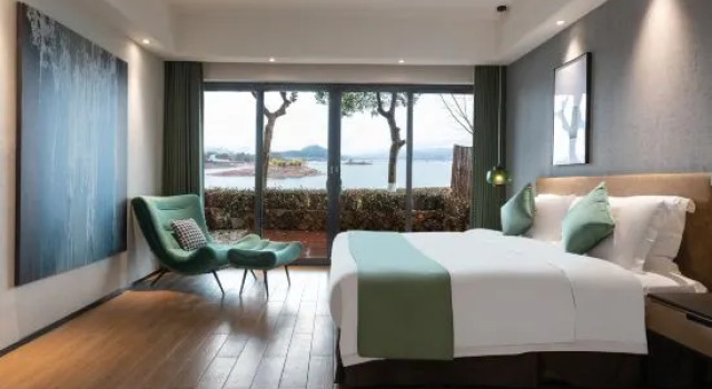 Люкс Executive с видом на озеро Qiandao Lake Deefly Lake View Holiday Hotel