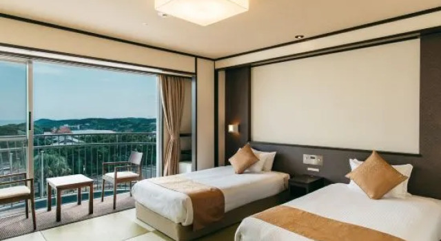 Двухместный номер Standard KAMENOI HOTEL Genkainada All-Inclusive Resort