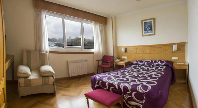 Двухместный номер Standard с видом на море Hotel Cristal 2