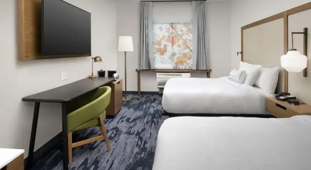 Четырёхместный номер Standard Fairfield Inn & Suites by Marriott New Orleans Metairie