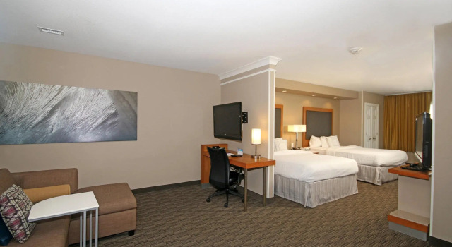 Четырёхместная студия SpringHill Suites by Marriott Charleston N./Ashley Phosphate