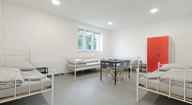 Четырёхместный номер Comfort Hostel na Šalamouně