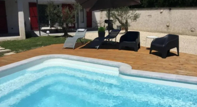 Коттедж very pleasant house with swimming pool in mouriès, near Les baux de provence in the alpilles - 6 people