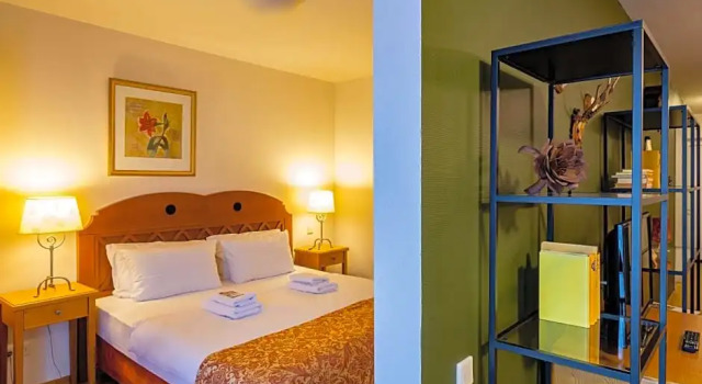 Двухместные апартаменты с 2 комнатами с видом на сад Apparthotel Bad Schandau by STEIGER Hotels
