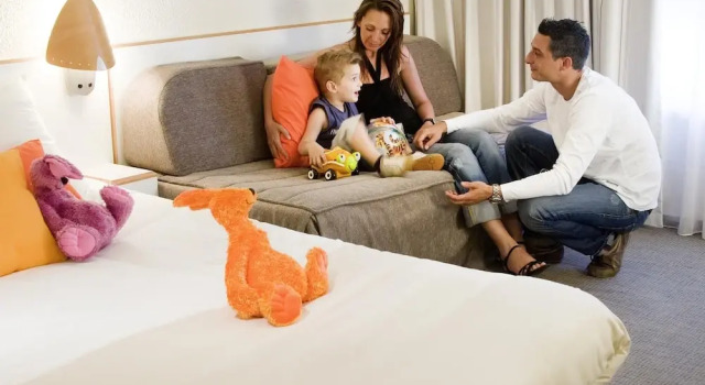 Трёхместный номер Standard Novotel Perpignan Nord Rivesaltes