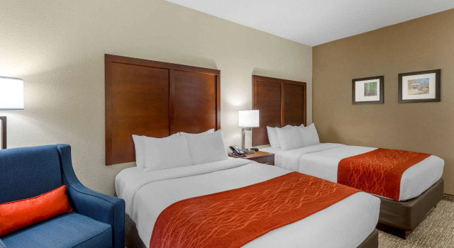 Четырёхместный номер Standard Comfort Inn & Suites Canton Riverstone Area