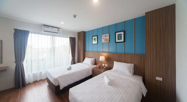 Двухместный номер Standard с балконом Anchan Laguna Hotel โรงแรมอัญชันลากูน่า