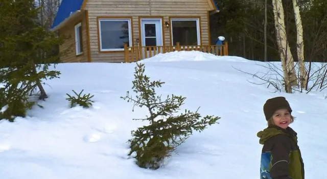 Коттедж Standard с 2 комнатами с балконом Chalets du bout du monde
