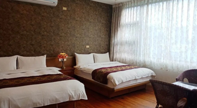 Четырёхместный номер Standard c 1 комнатой с балконом Jimei Homestay