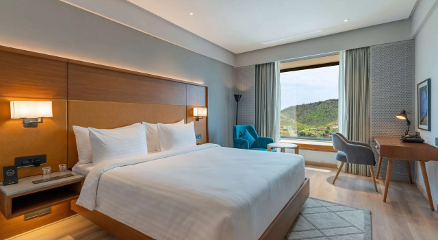 Номер Superior с красивым видом из окна Radisson Hotel Nathdwara