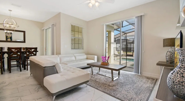 Номер Standard Four Bedroom close to Disney w/ Pool 4898