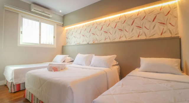 Четырёхместный номер Deluxe Pousada Solar Viena