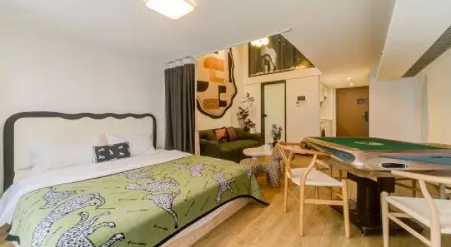Люкс с 3 комнатами Zhuhai·Yuntingjian LOFT Boutique Guesthouse
