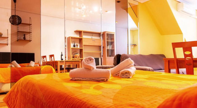 Estudio para parejas con WIFI en la playa, Забронировать Отель Пляж 