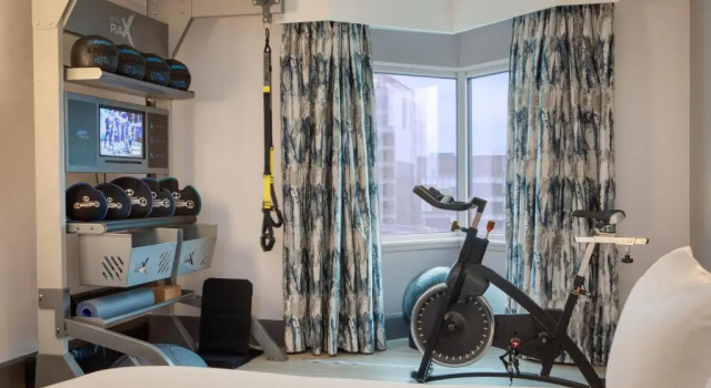 Двухместный номер Five Feet to Fitness Hilton Glasgow