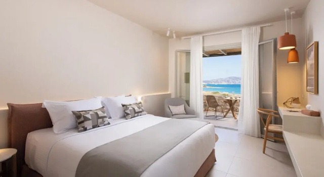 Camera doppia Standard con balcone e con vista mare Espera Suites