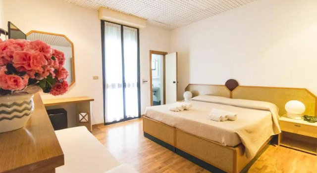 Трёхместный номер Standard с видом на сад Albergo Palazzo