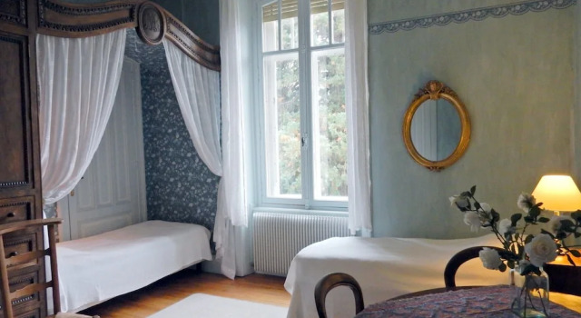 Коттедж Mansion in Vecoux with Pool and Garden