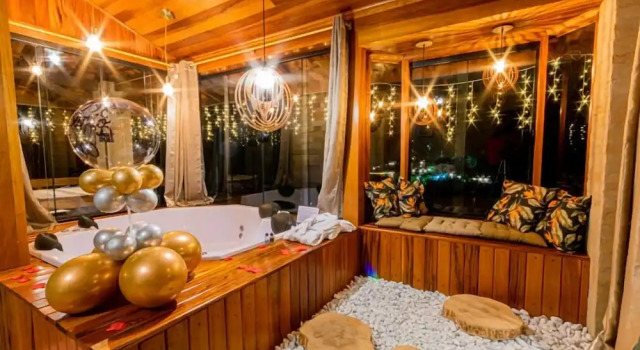 Номер Luxury Pousada Chale Luiz