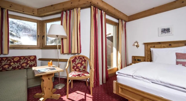 Двухместный номер Standard с балконом Chalet Silvretta Hotel & Spa