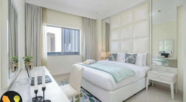 Vogue Stylish Apt Near Dubai Mall & Burj, Забронировать Апартаменты/квартира Апартаменты Эмирата Дубая, рядом с Дубай Молл, Апартаменты/квартира