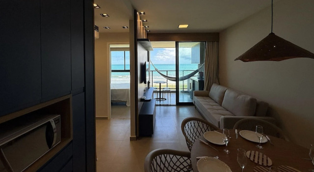 02 Quartos no Nomar Carneiros Ecoliving, Varaa Huoneisto Tamandaré Pernambuco